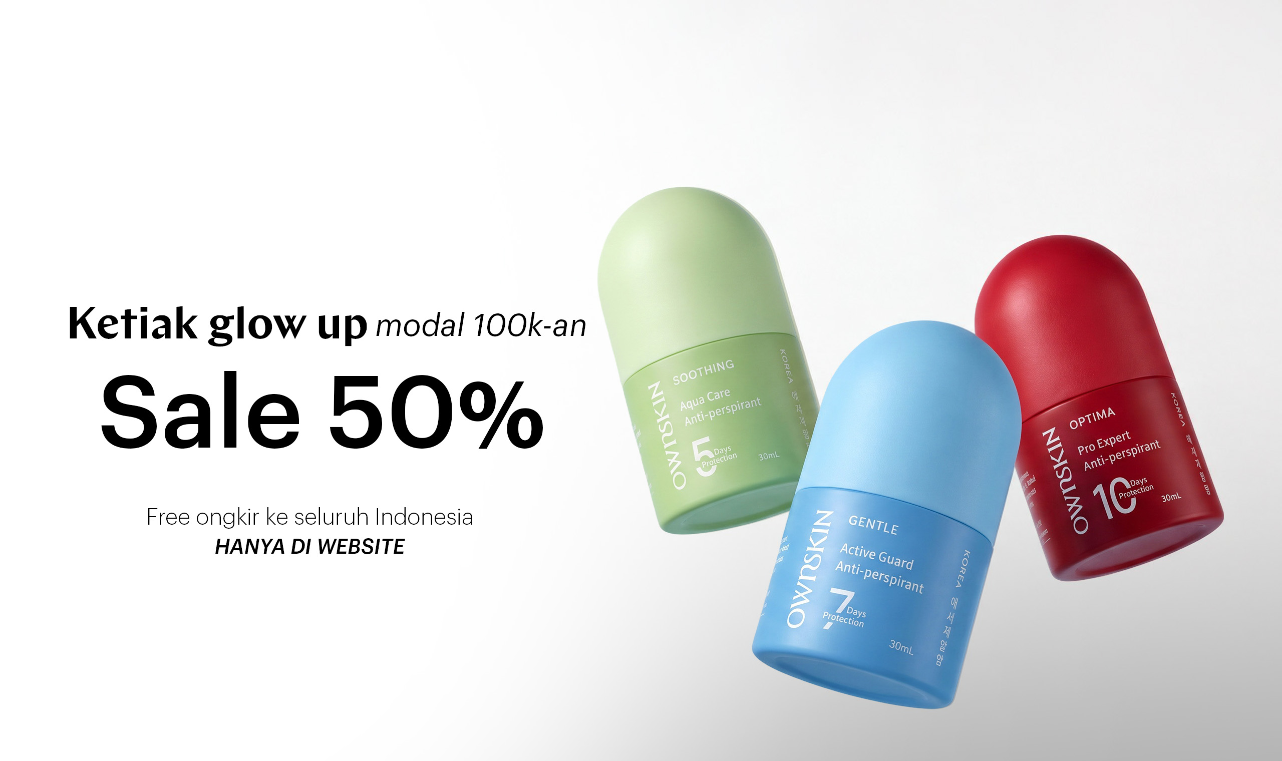 Homepage banner