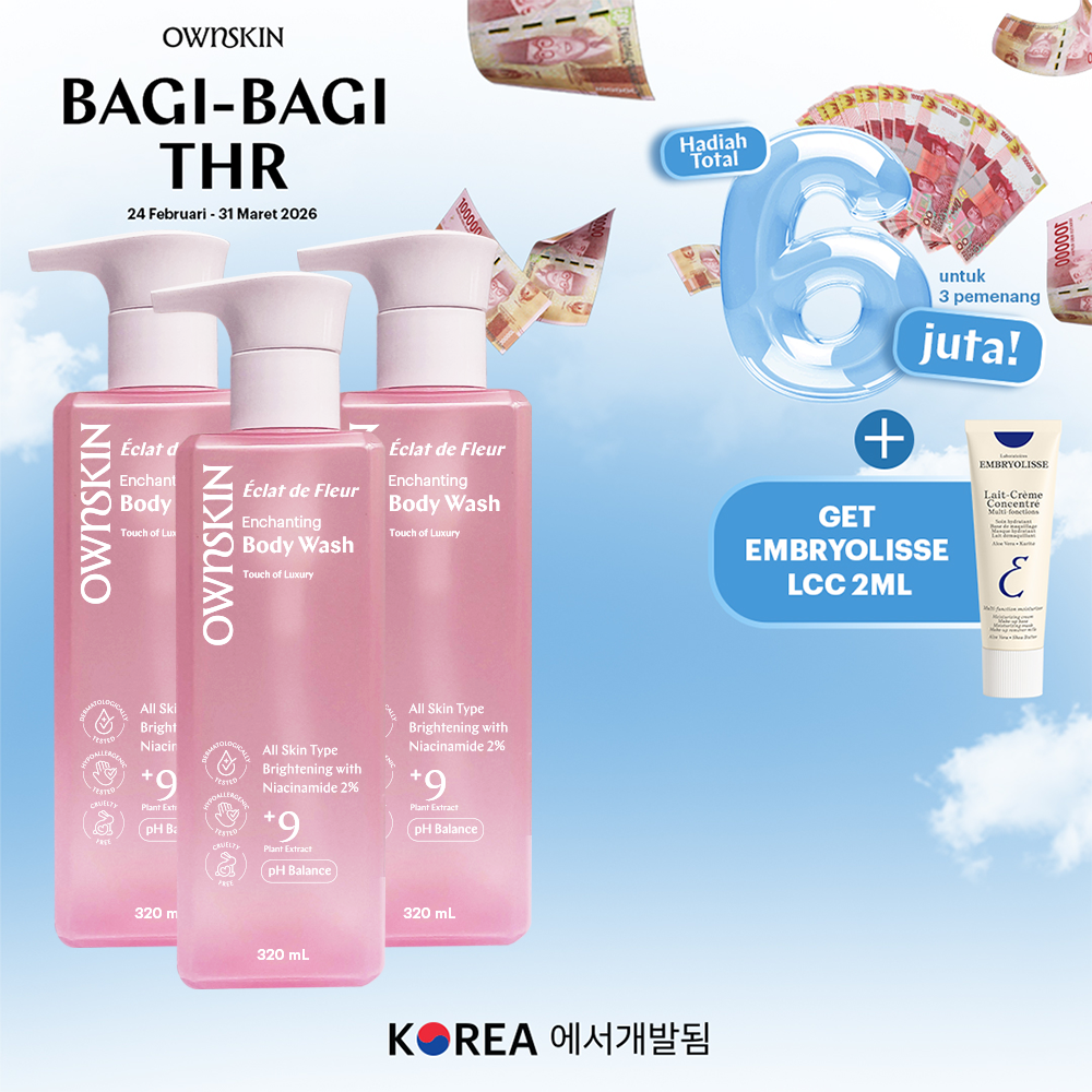 Bundle 3 PCS Éclat de Fleur Enchanting Body Wash